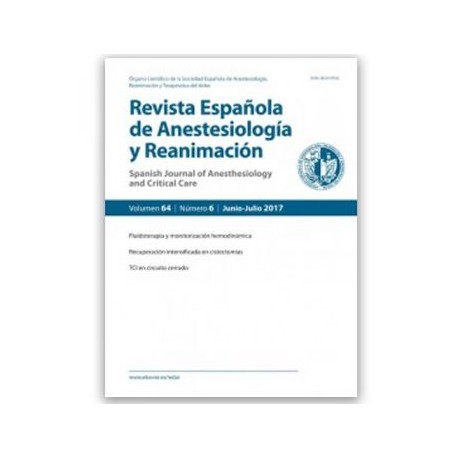 Revista española de Anestesiología y Reanimación (Suscripción impresa + digital // Interior República Mexicana)