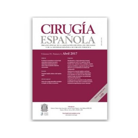Revista: Cirugía Española (Suscripción en línea)