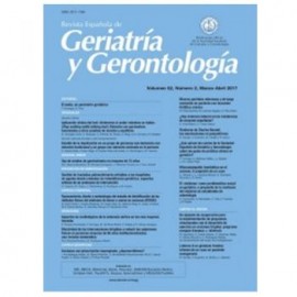 Revista española de Geriatría y Gerontología (Suscripción impresa + digital // Interior República Mexicana)