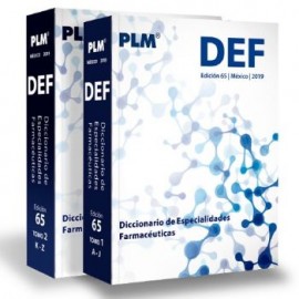 Diccionario de Especialidades Farmacéuticas Edición 65  2019-2020 (PLM)