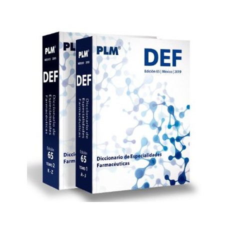 Diccionario de Especialidades Farmacéuticas Edición 65  2019-2020 (PLM)