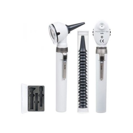 Kit médico de diagnóstico Piccolight Oto/Oftalmo con 2 mangos (KaWe)