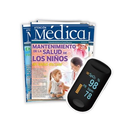 Medipakete Revista Atención Médica por 1 año + Oxímetro para adulto