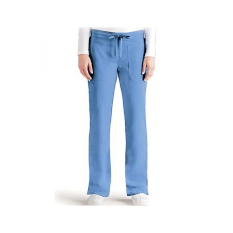 Pantalón de cargo Grey's Anatomy para dama azul cielo TALLA CHICA (modelo 2207)