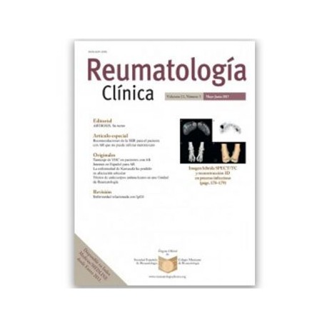Revista: Reumatología Clínica (Suscripción impresa // Interior República Mexicana)