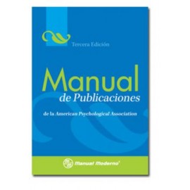 Manual de Publicaciones de la APA (Manual Moderno)
