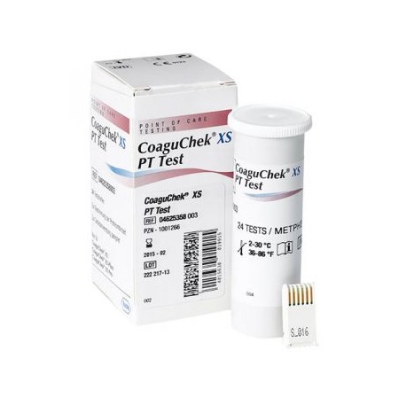 CoaguChek XS - Tiras Reactivas c/24 pruebas (EYPRO)
