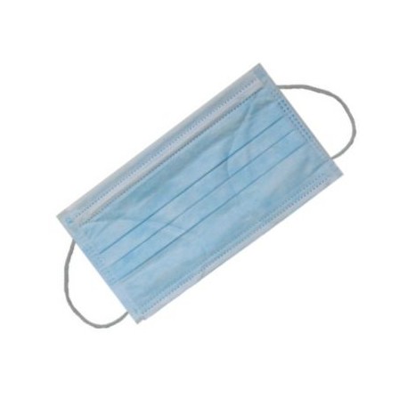 Cubrebocas tricapa desechable - Caja con 50