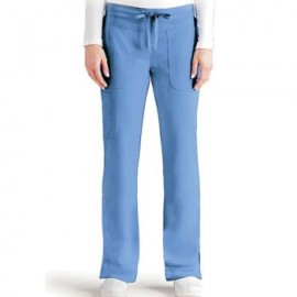 Pantalón de cargo Grey's Anatomy para dama azul cielo TALLA CHICA (modelo 2207)