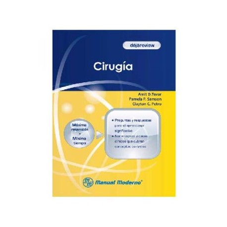 Déjàreview Cirugía (Manual Moderno)