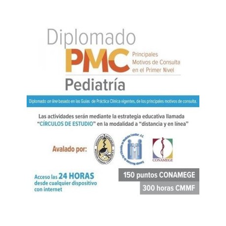 Diplomado PMC Principales Motivos de Consulta en Pediatría -  Inicio 13 de febrero