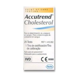 Accutrend® Colesterol- 25 tiras (ACCUCHEK)