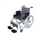Silla de ruedas de aluminio ultraligera cromada DY1983L-46 (HomeCare)