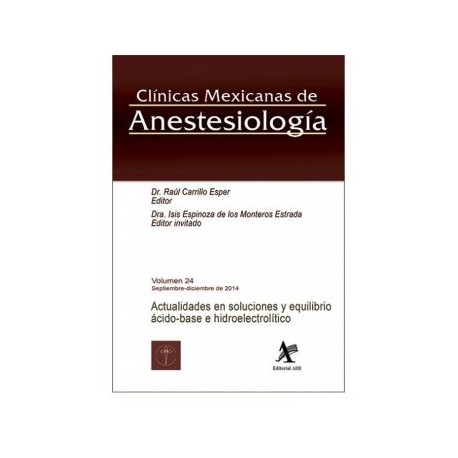 Actualidades en soluciones y equilibrio ácido-base e hidroelectrolítico (CMA Vol.24)