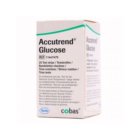 Accutrend® Glucosa - 25 tiras (ACCUCHEK)